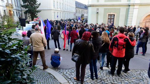 Olomouc demonstrace