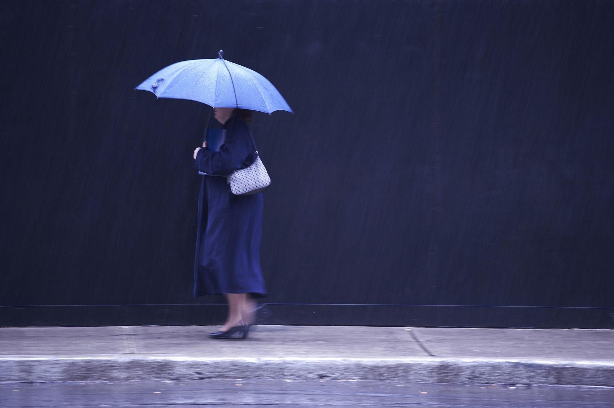 Počasí, déšť, ilustrační foto