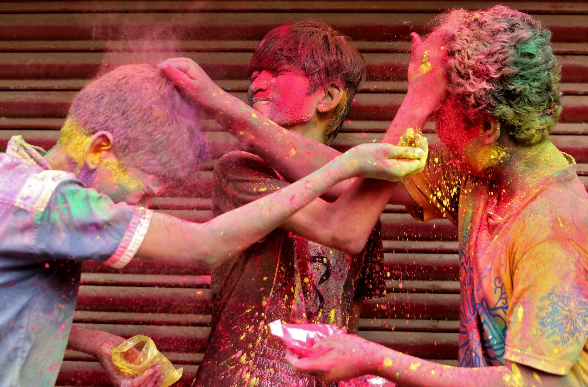 Indický svátek barev Holi