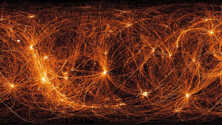 Obloha plná paprsků. NASA zveřejnila mapu rentgenového záření ve vesmíru