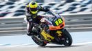 Filip Salač na motocyklu Moto2 v barvách ELF Marc VDS Racing Teamu při testech před sezonou 2025