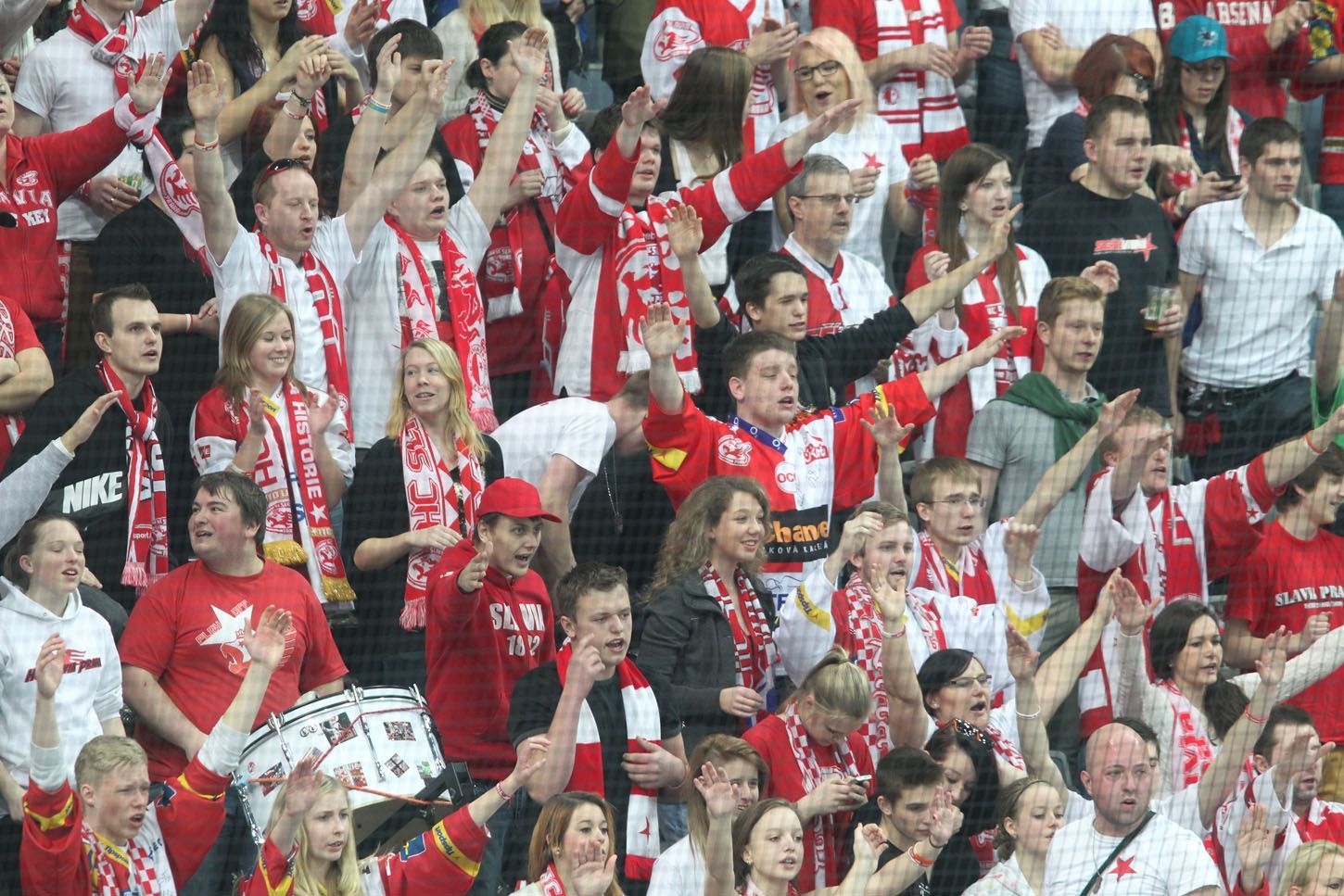 Slavia - Sparta: slávističtí fanoušci