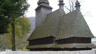 Dřevěné kostely patří neodmyslitelně k Podkarpatské Rusi.