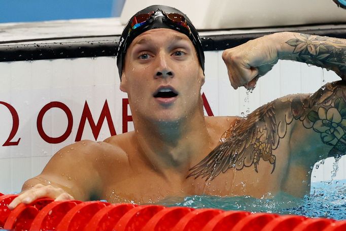 Američan Caeleb Dressel zaplaval nový světový rekord.