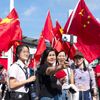 Čína, Národní den, Hong Kong, Mao Ce-tung, vojenská přehlídka, dovolené státní svátek, oslava, zlatý týden