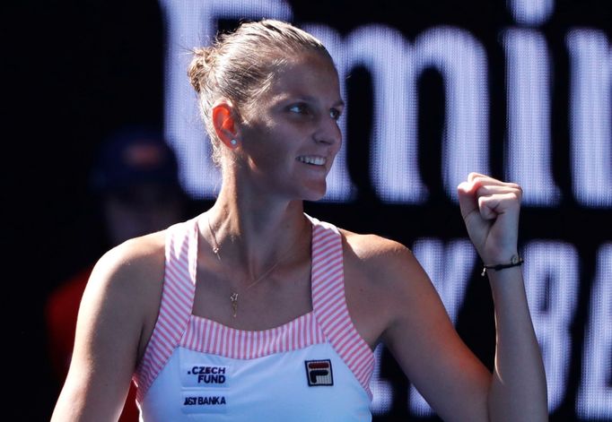 tenis, Australian Open 2019, Karolína Plíšková v utkání 4. kola