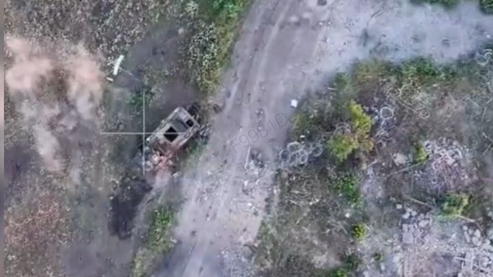 Nesmysl, proč to udělali? Rusové u Pokrovska dostali těžký výprask na "silnici smrti"; Zdroj foto: Telegram/155. mechanizovaná brigáda