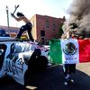 Los Angeles. USA. nepokoje, migranti Trump