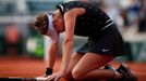 Markéta Vondroušová ve čtvrtfinále French Open 2019