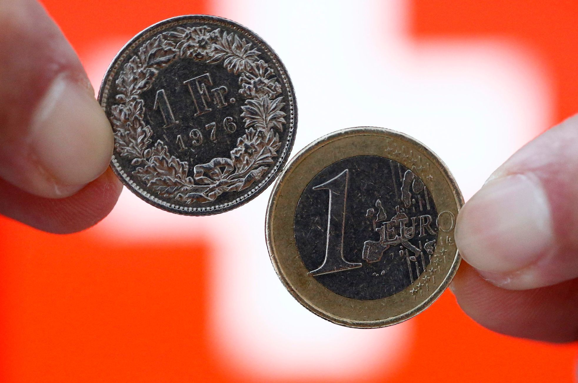 Švýcarský frank a Euro