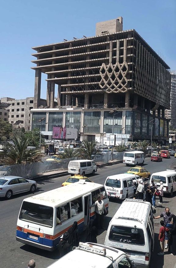 Ulice v městě Hamá.