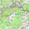 Hranice Národního parku Křivoklátsko - mapa