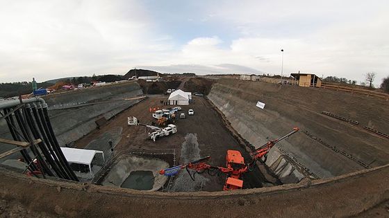 Vnější obchvat Prahy: stavba tunelu u Radotína začala na svátek sv. Barbory