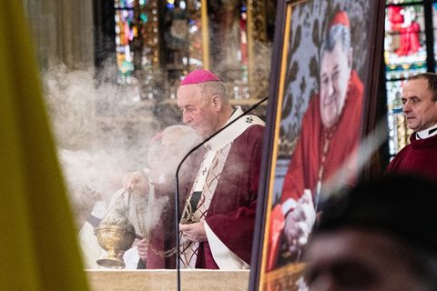 Dominik Duka, kardinál, pohřeb, zádušní mše, chrám sv. Víta