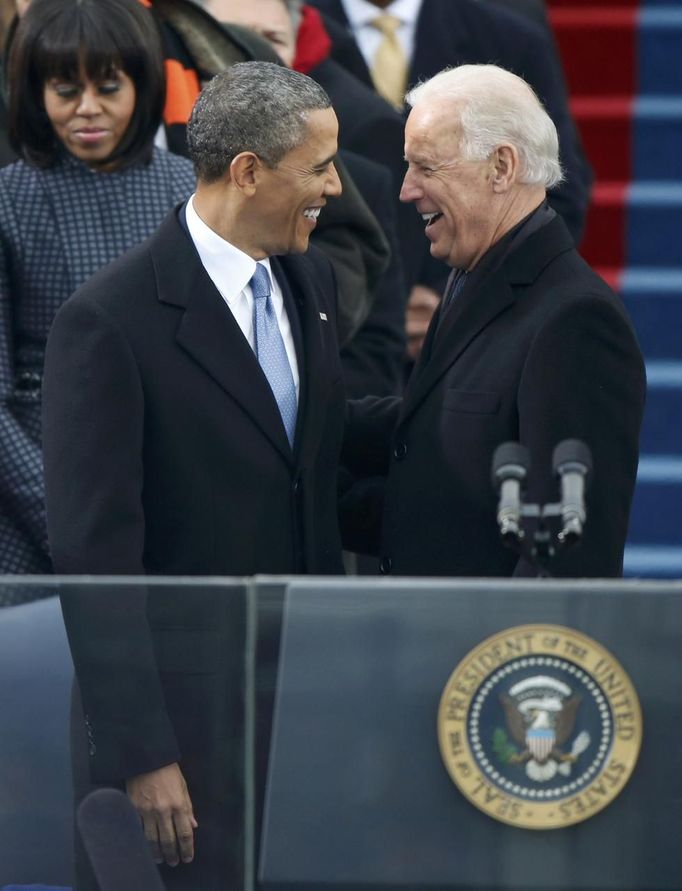 Barack Obama a Joe Biden.