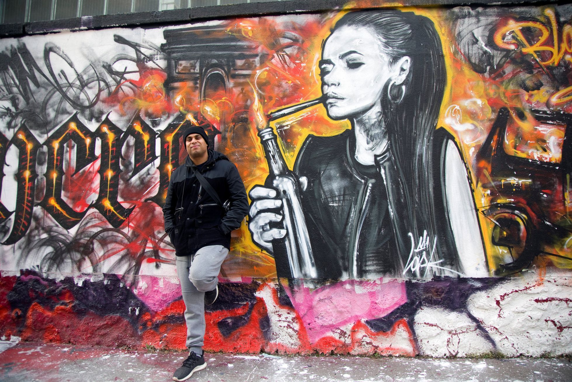 Žluté vesty street art graffiti Paříž