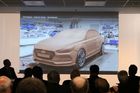 Takto vypadal hliněný model i30 fastback, na kterém pracovali v evropské centrále Hyundai, která se nachází v Německu.