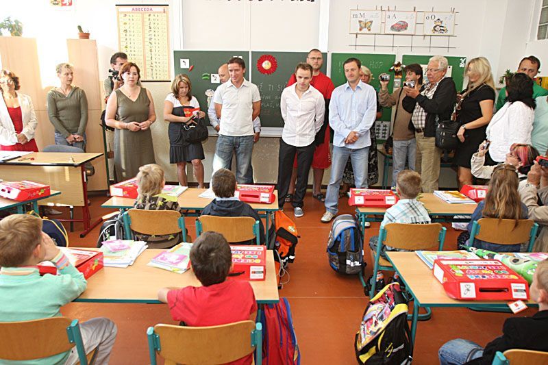 První školní den