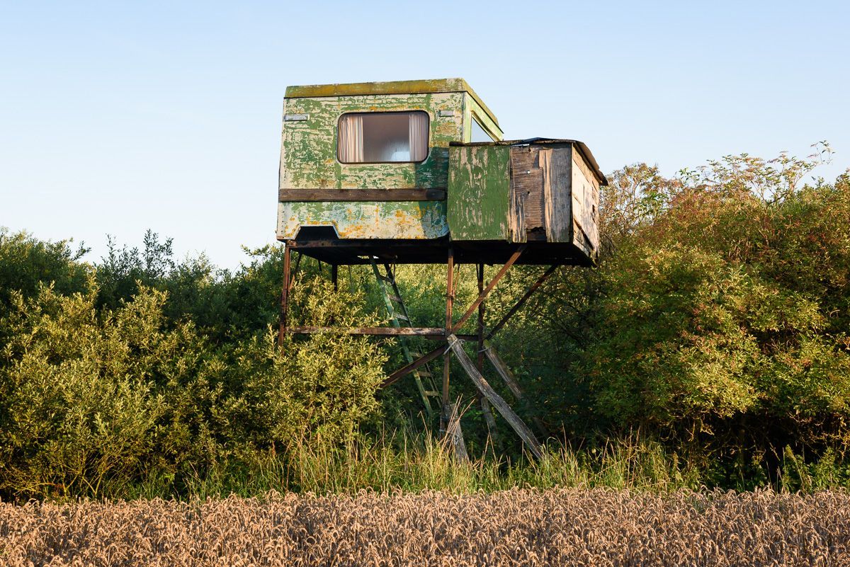 Lovec posedů / Fotogalerie / Posedy jak je určitě neznáte. Nechte se uhranout géniem myslivecké tvořivosti