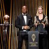 Zlatý míč 2022: moderátoři večera Didier Drogba a Sandy Heribertová