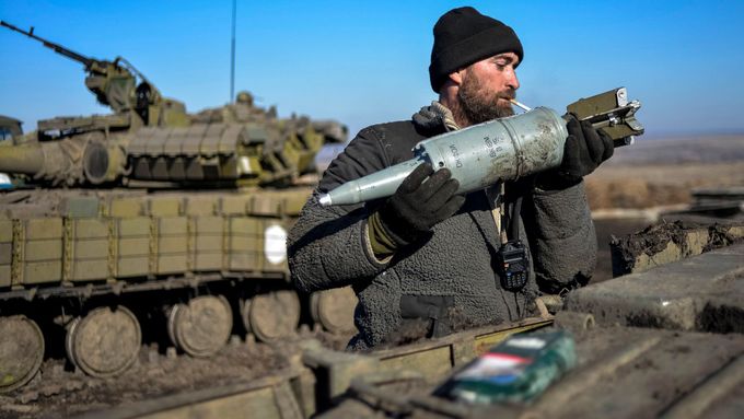 Voják ukrajinské armády na Donbasu, ilustrační foto.