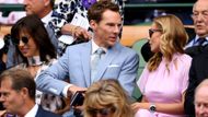 Do publika se usadil britský herec, představitel Sherlocka Holmese Benedict Cumberbatch nebo welšská operní pěvkyně Katherine Jenkinsová.