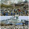 Japonsko rok po tsunami - "tehdy a nyní" - kombo