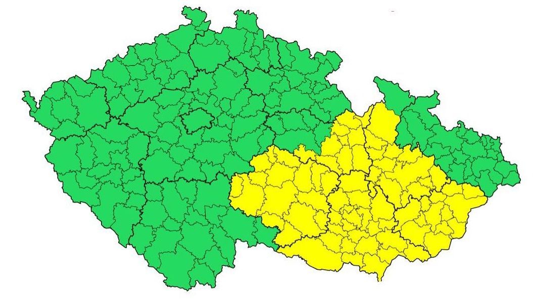 Meteorologové rozšířili výstrahu před větrem na většinu území Moravy