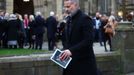 Soccer Football - Funeral of former England and Manchester United footballer Bobby Charlton - Manchester Cathedral, Manchester, Britain - November 13, 2023 Former Manches