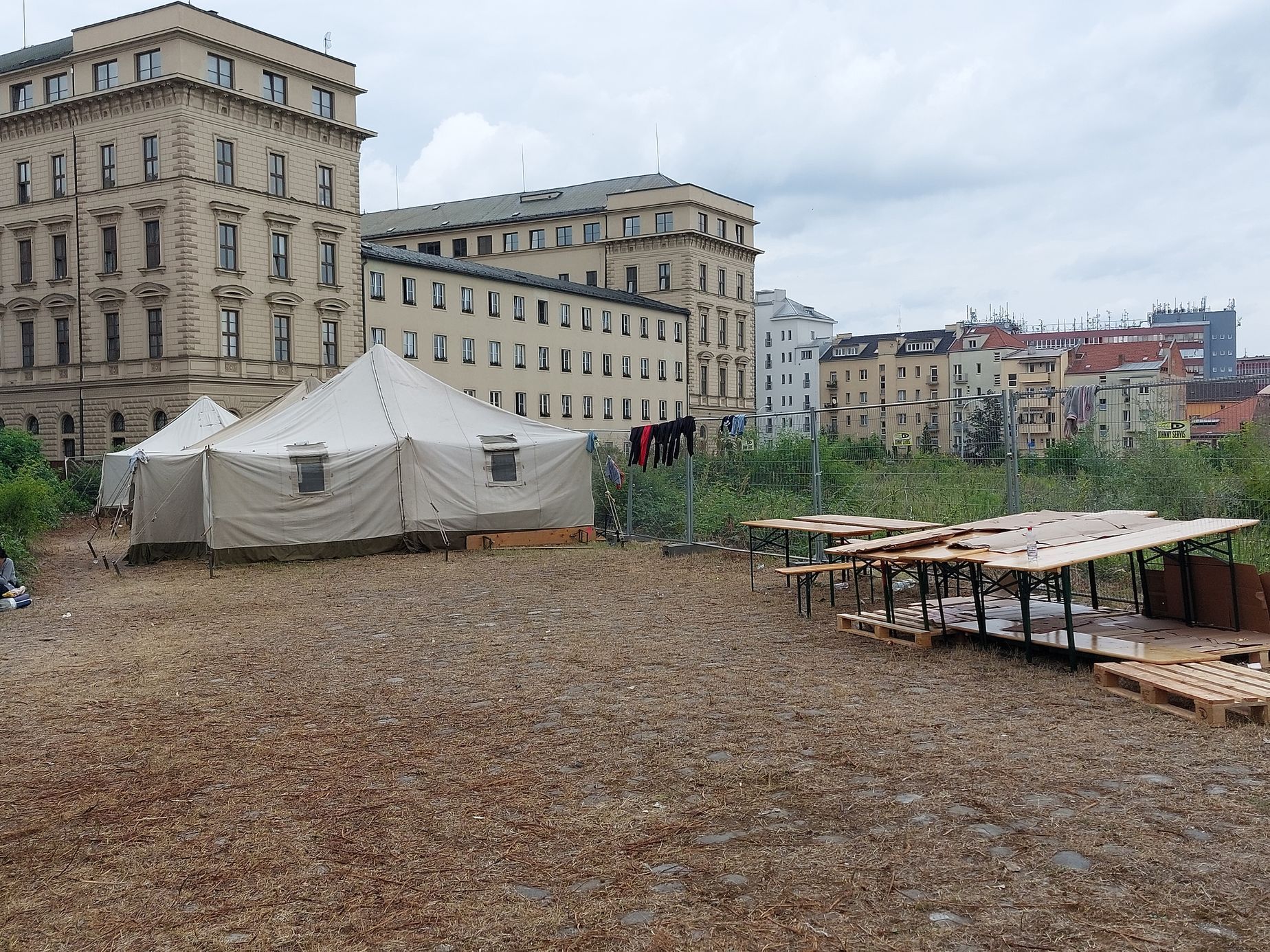 Romští uprchlíci z Ukrajiny v Brně