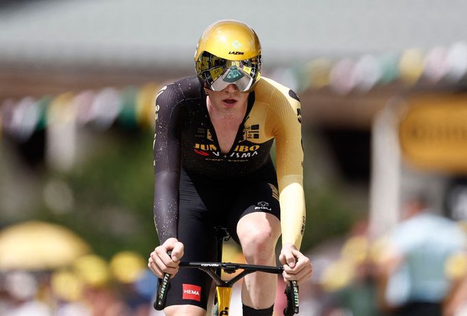 Nathan van Hooydonck při letošní Tour de France