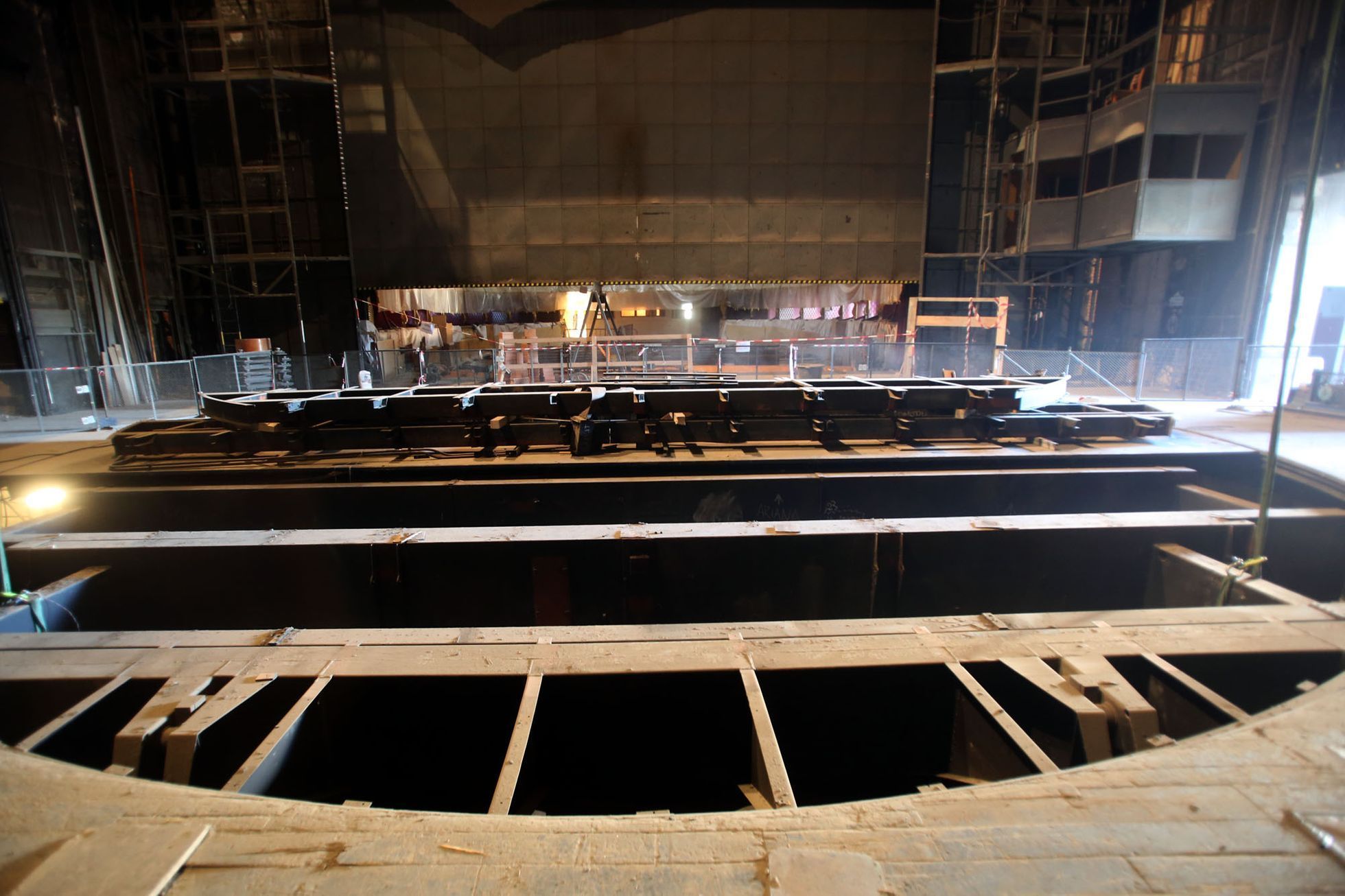 Státní opera v Praze po demolici