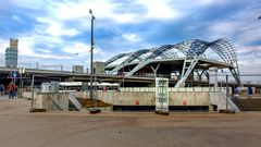 Lotyšsko, Riga, vlakové nádraží Baltica