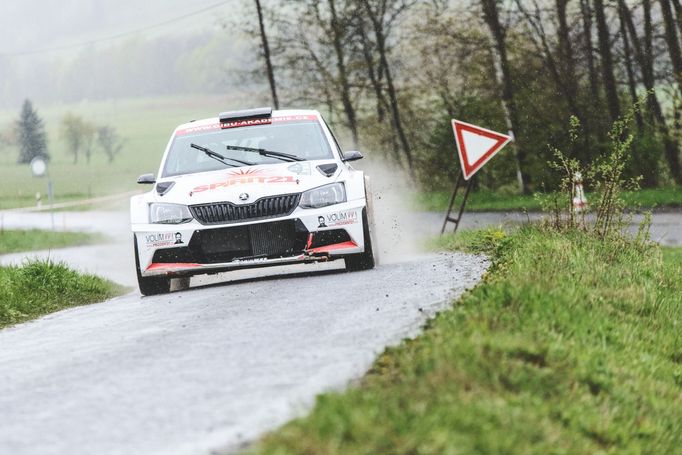 Rallye Šumava 2017: Daniel Landa, Škoda Fabia R5