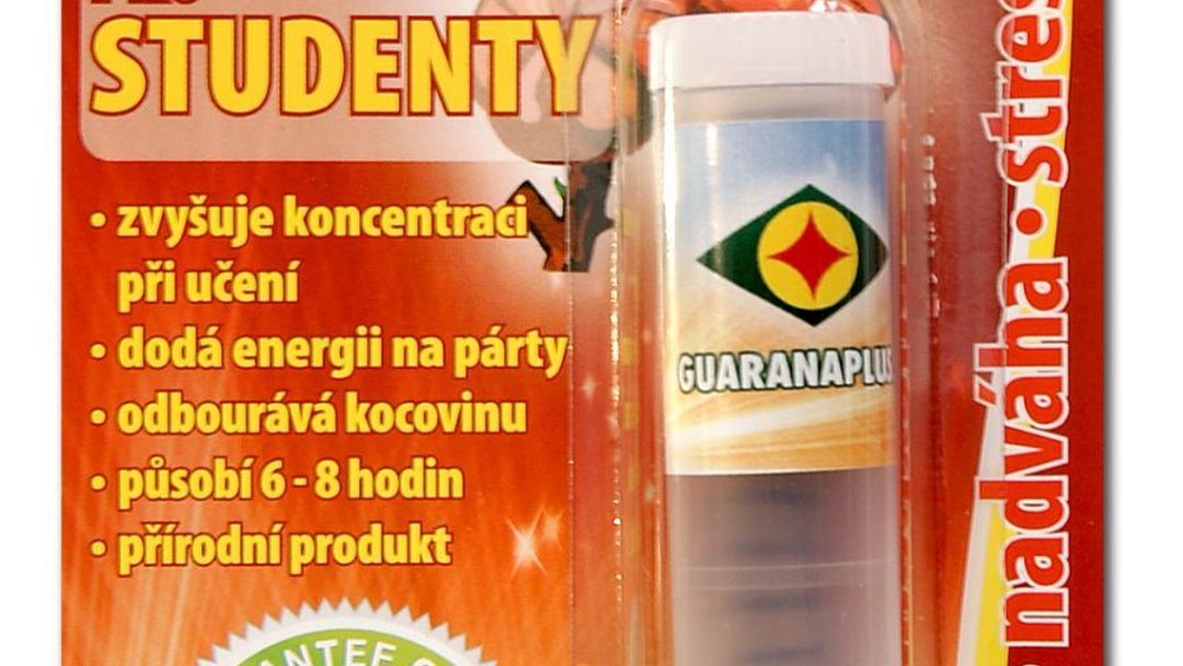 Guaranu, pomocníka (nejen) při zkouškovém, seženete už i ve škole