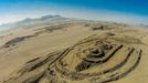 Zřícenina sluneční observatoře, Peru.