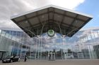 Chrám českého průmyslu, automobilka Škoda v Mladé Boleslavi.