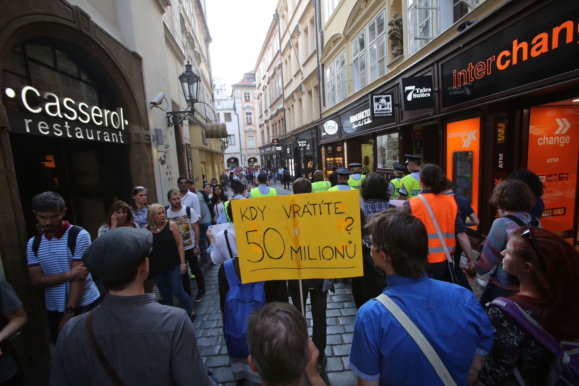 Tichý protest proti Babišovi