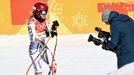 Poslední metry zlaté jízdy Ester Ledecké v super-G na ZOH 2018