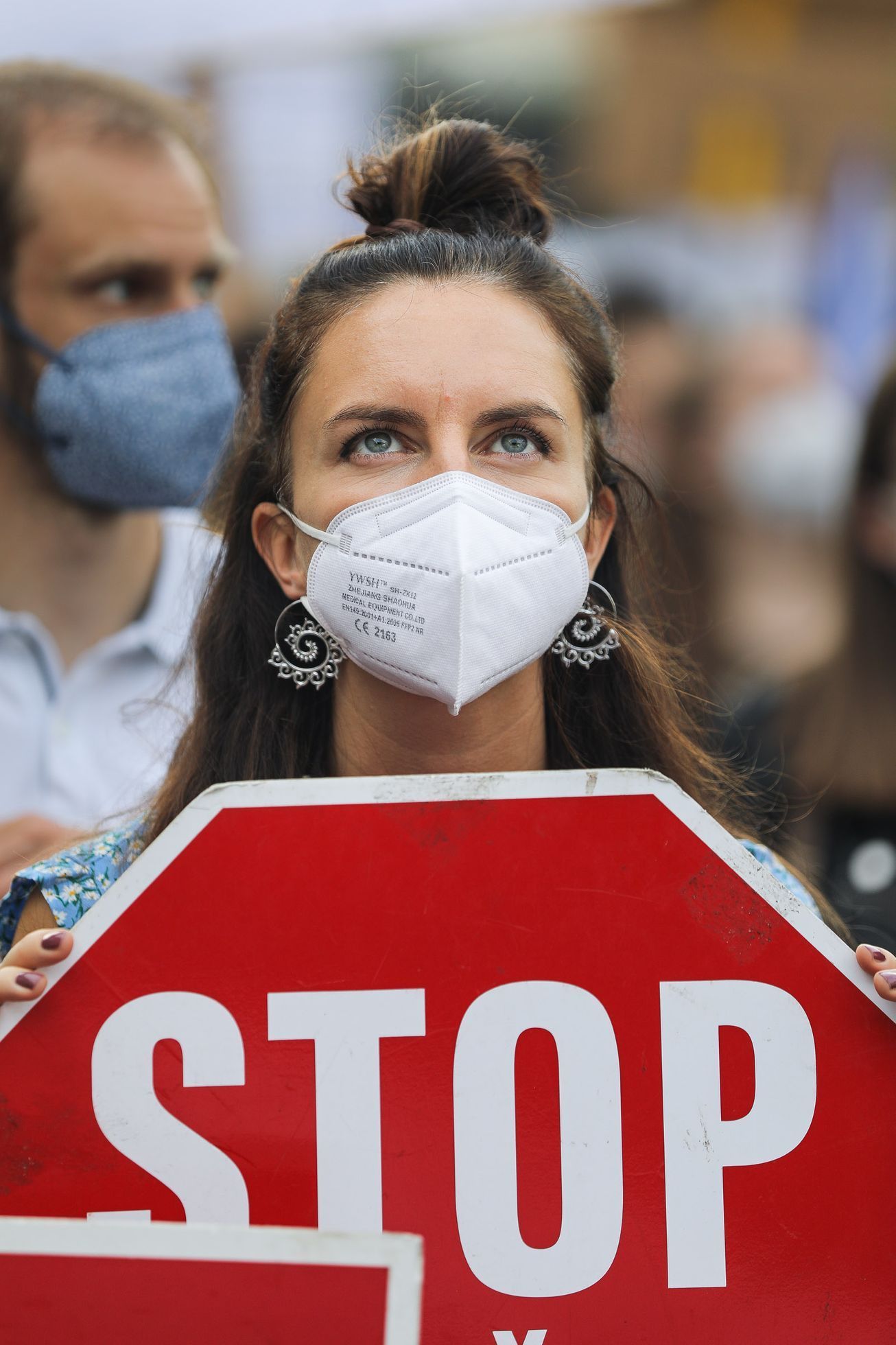 Demonstrace a pochod Milion chvilek pro demokracii, protest, Marie Benešová