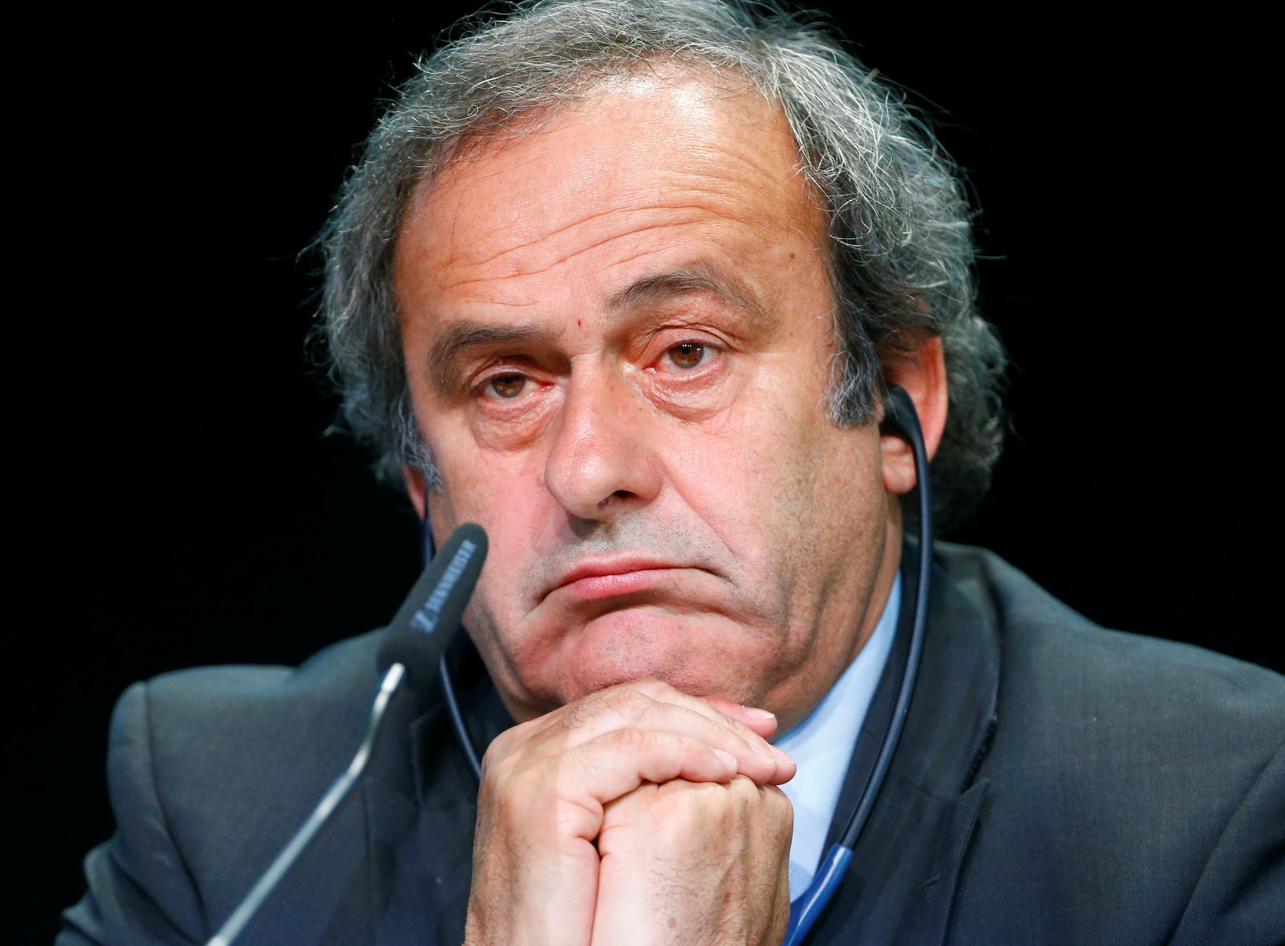 Prezident UEFA Michel Platini