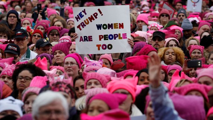 Pochod žen ve Washingtonu, 21. ledna 2017.
