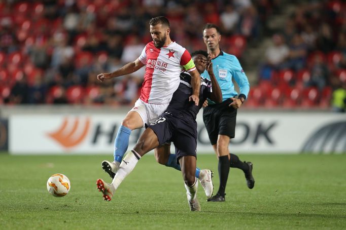 EL: Slavia vs. Bourdeaux: Josef Hušbauer