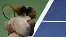 Serena Williamsová v semifinále US Open 2020