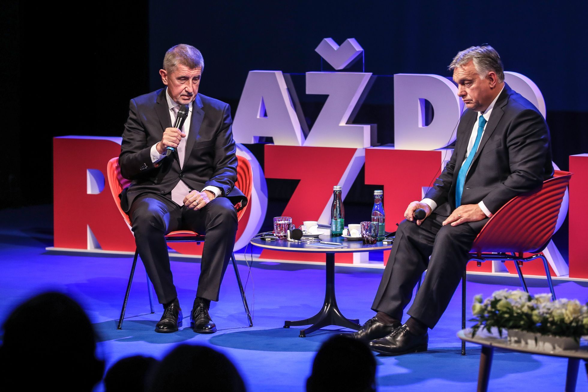 Viktor Orbán a Andrej Babiš, Ústí nad Labem