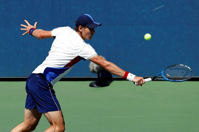 Tomáš Berdych na US Open 2017.