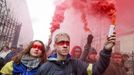 Tisíce lidí protestovalo v Kyjevě proti "Steinmeierově formuly".