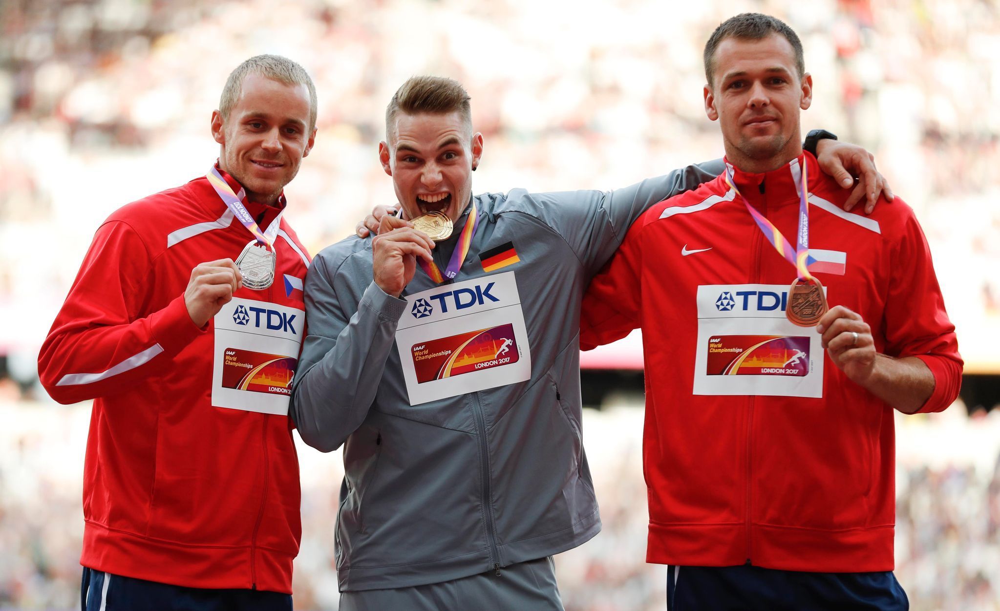 MS v atletice 2017: hod oštěpem (Petr Frydrych)