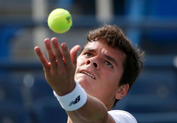 Miloš Raonic na tenisovém US Open