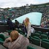 Wimbledon 2016: déšť, kurt číslo 2